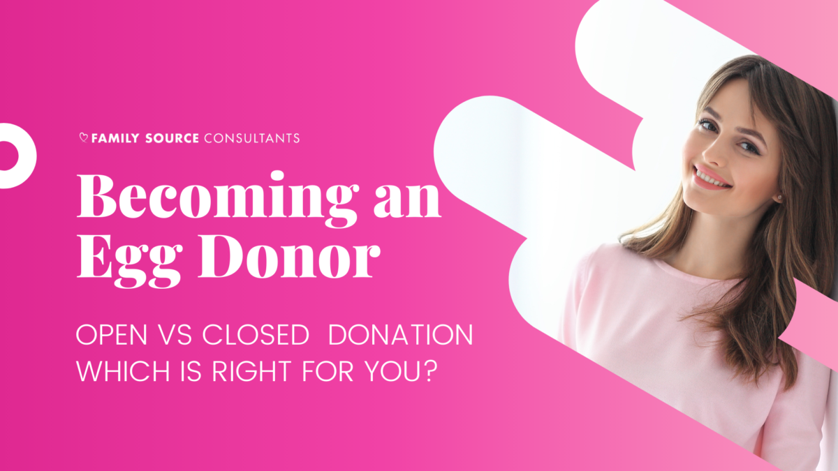 An Egg Donor Known Vs. Anonymous Donation